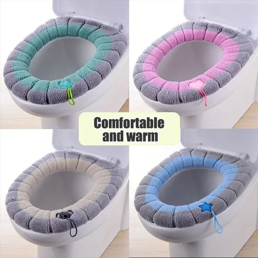 cartoon handle toilet seat