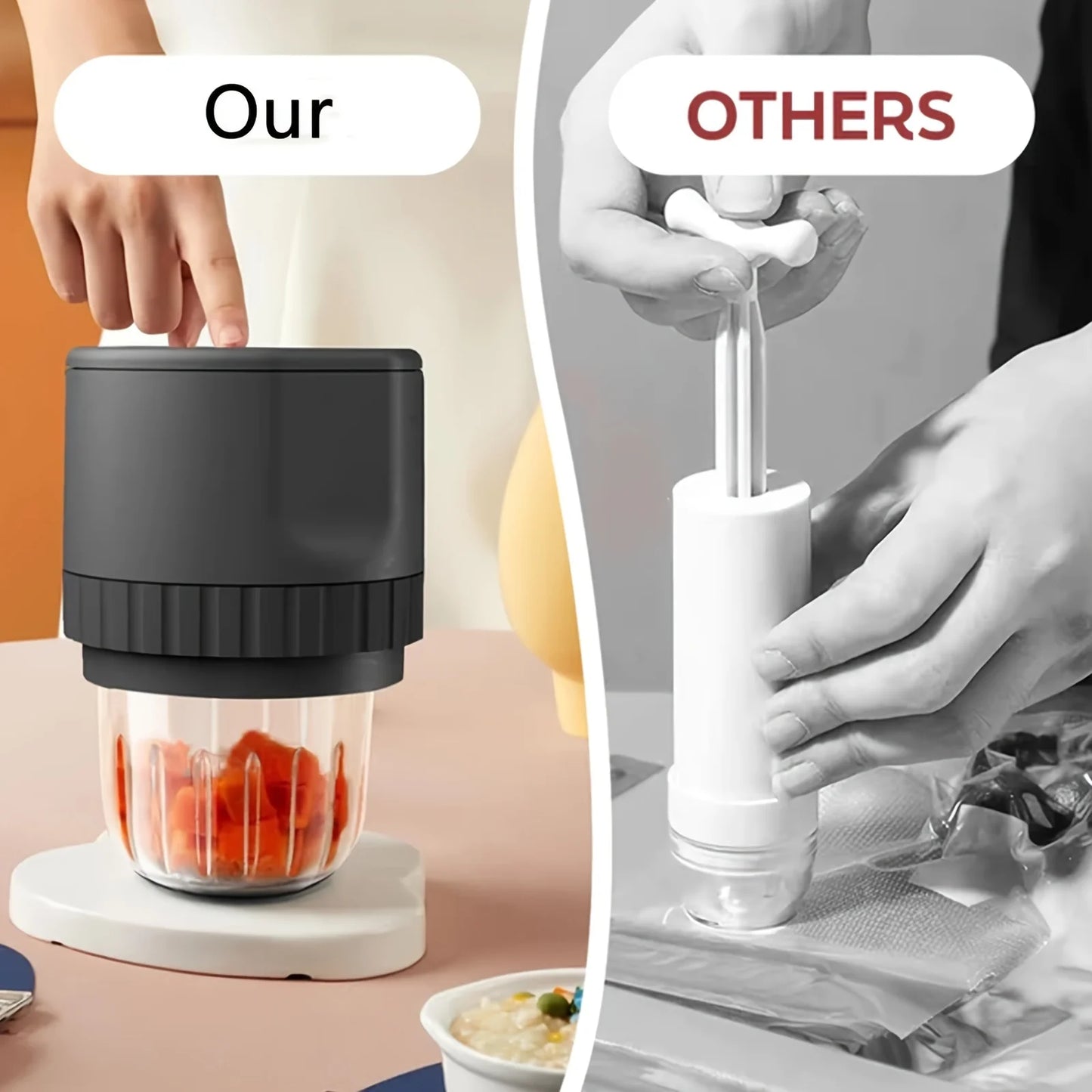 battery powered semi-automatic can sealer