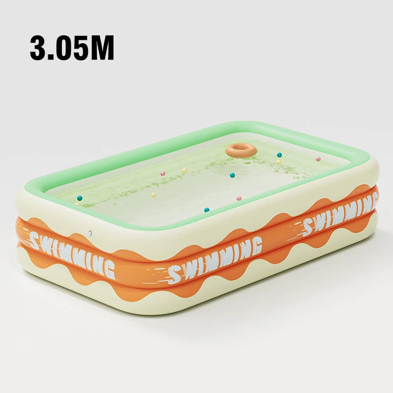 Large Family Inflatable Swimming Pool