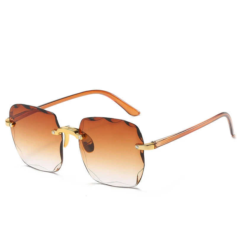 Rimless Women's Sunglasses Fashion
