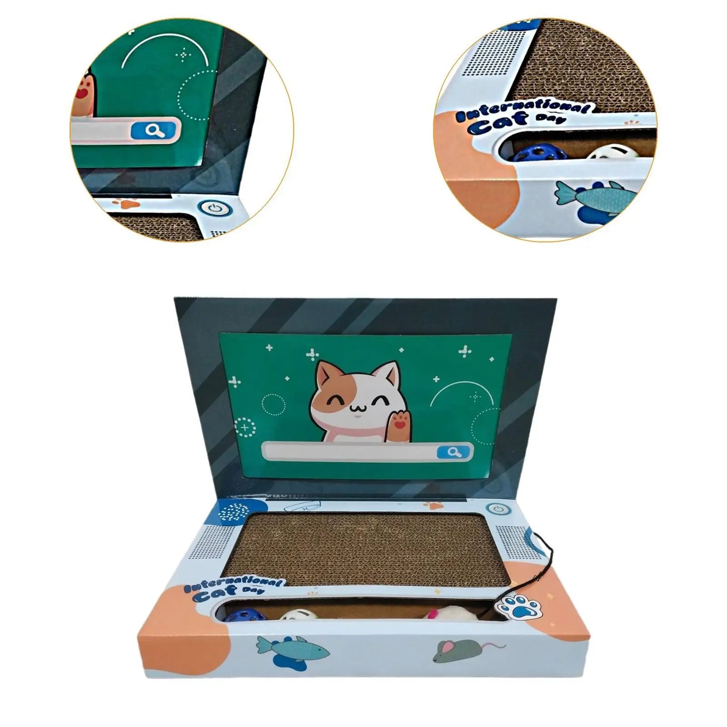 Cat Scratch Laptop