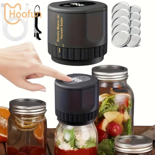 battery powered semi-automatic can sealer