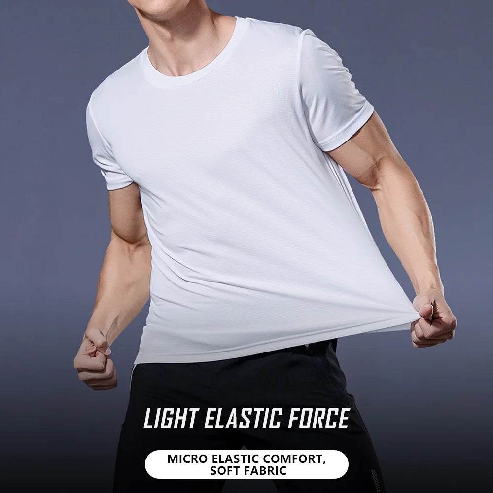 Men's Quick Dry Short Sleeve Gym