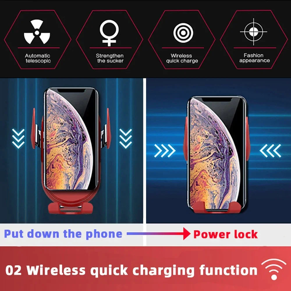 Charger Car Phone Holder Smart