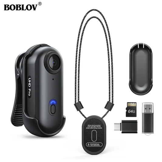 BOBLOV W4 2K Mini Body Camera