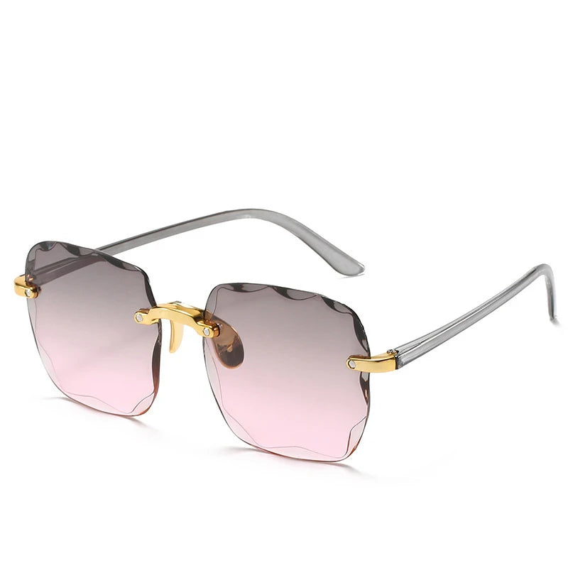 Rimless Women's Sunglasses Fashion