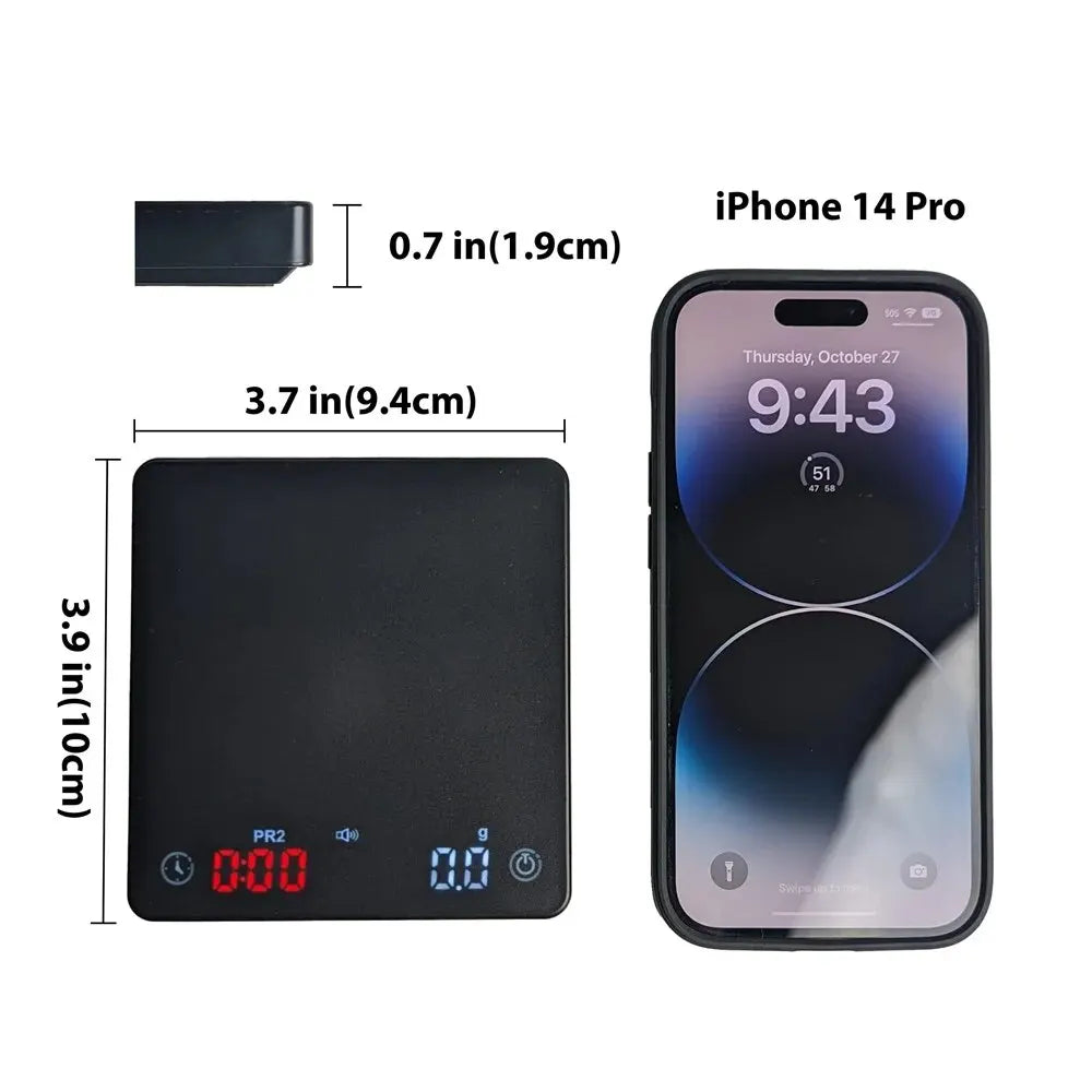 Mini Coffee Nano Coffee Scale with Timer