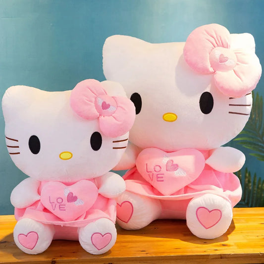 Cute Hello Kitty Pink Plush Stuffed Toys
