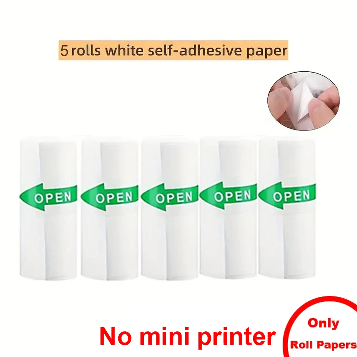 Mini Portabl Printer Inkless Sticker Maker
