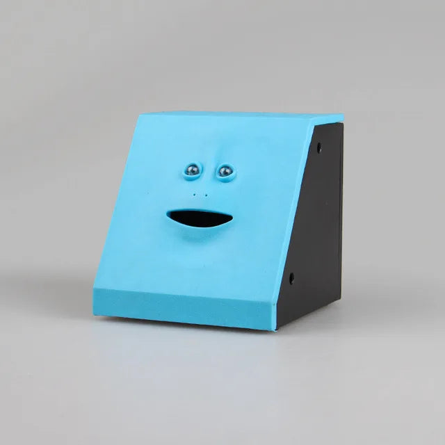 Human Face Piggy Bank Box Saving