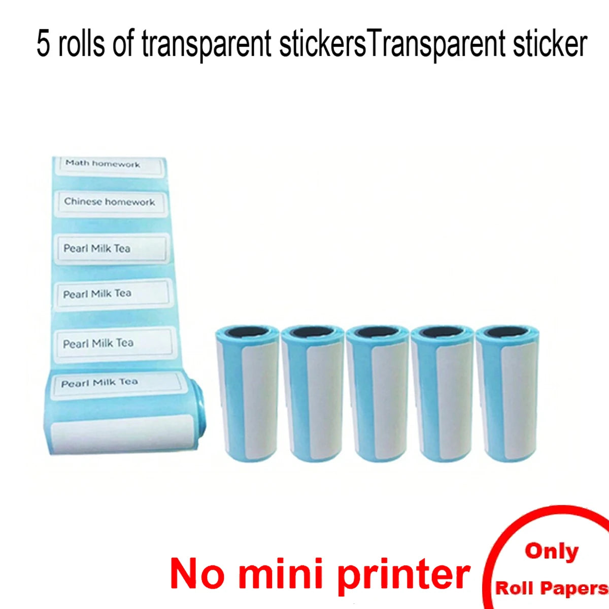 Mini Portabl Printer Inkless Sticker Maker