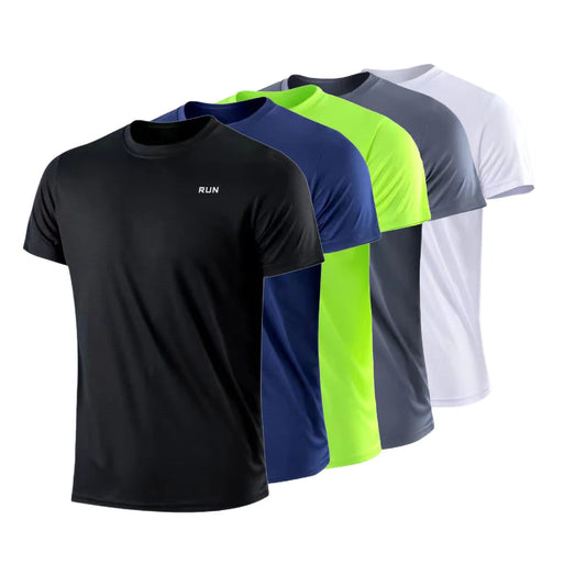 Men's Quick Dry Short Sleeve Gym