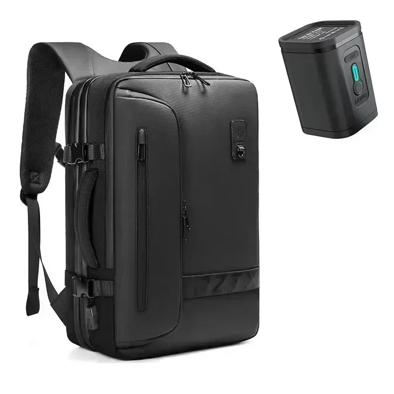 60L Airback Vacuum Compression Backpack with Wheels