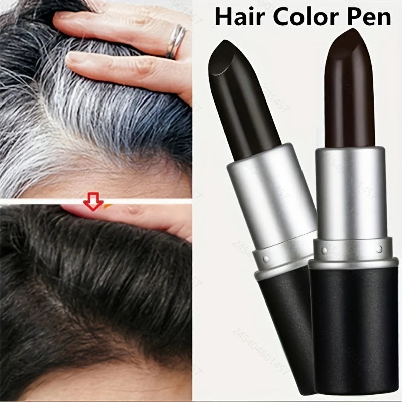 Hair Color Pen  Fast Temporary Hair Dye To Cover White