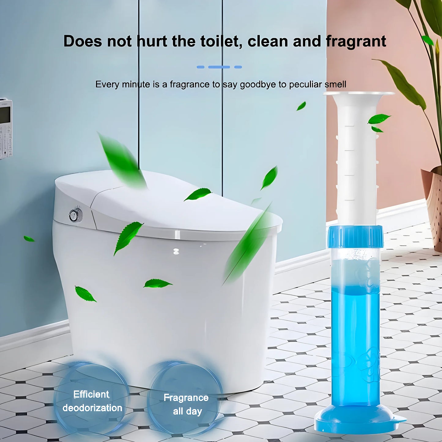 Flower Toilet Cleaner Gel