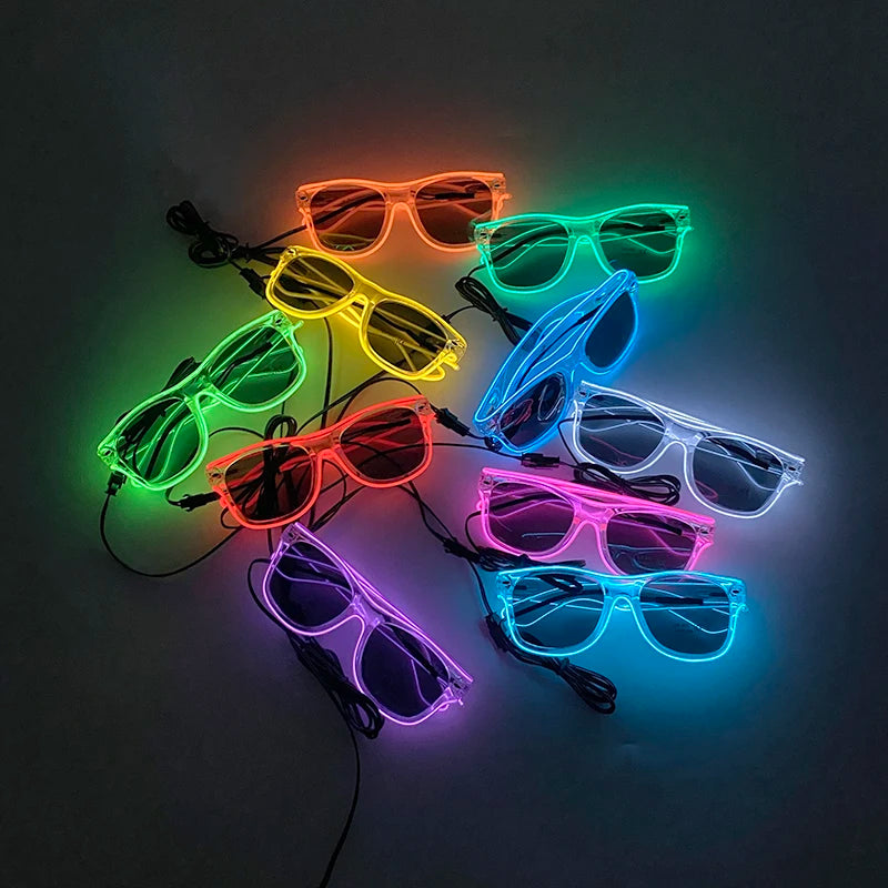LED light up Glasses Neon Luminous