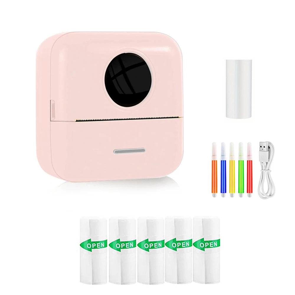Mini Portabl Printer Inkless Sticker Maker