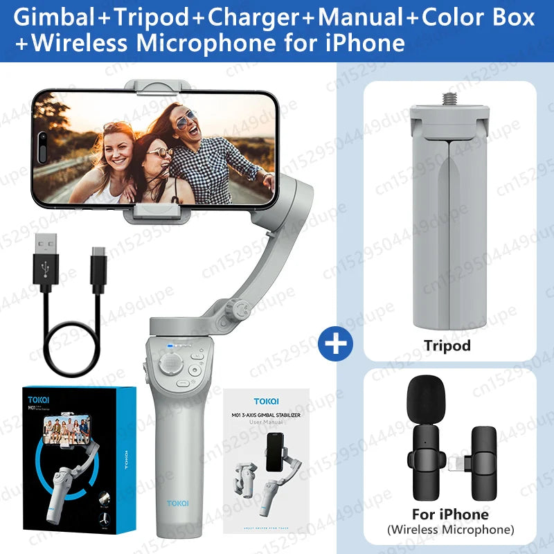 Handheld Gimbal Stabilizer Selfie