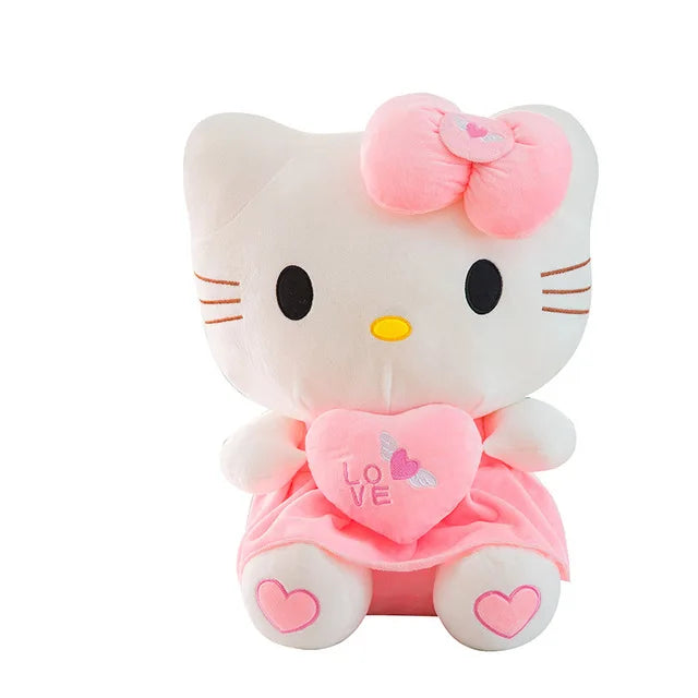 Cute Hello Kitty Pink Plush Stuffed Toys
