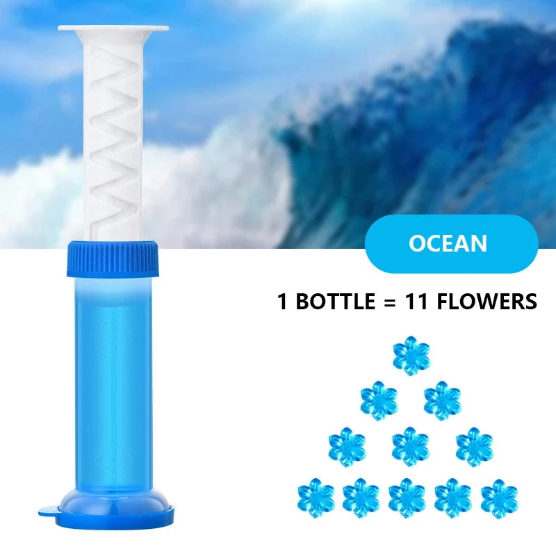 Flower Toilet Cleaner Gel