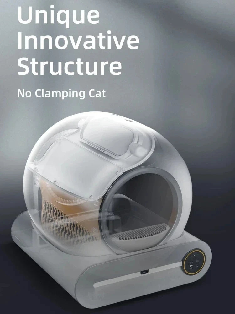 Tonepie 65L Automatic Smart Cat Litter Box Self
