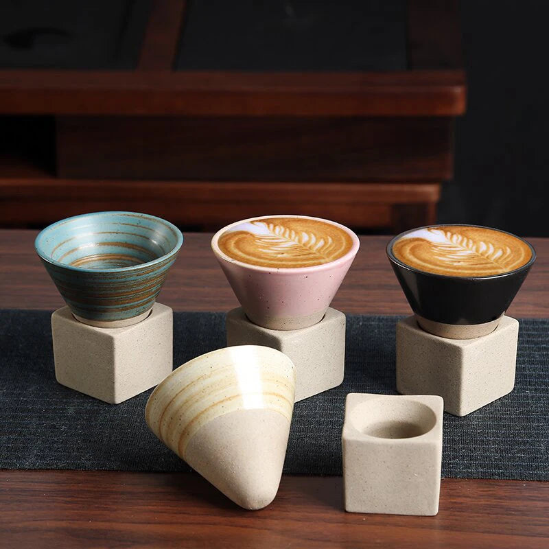 Japanese Style Retro Ceramic Coffee Cup