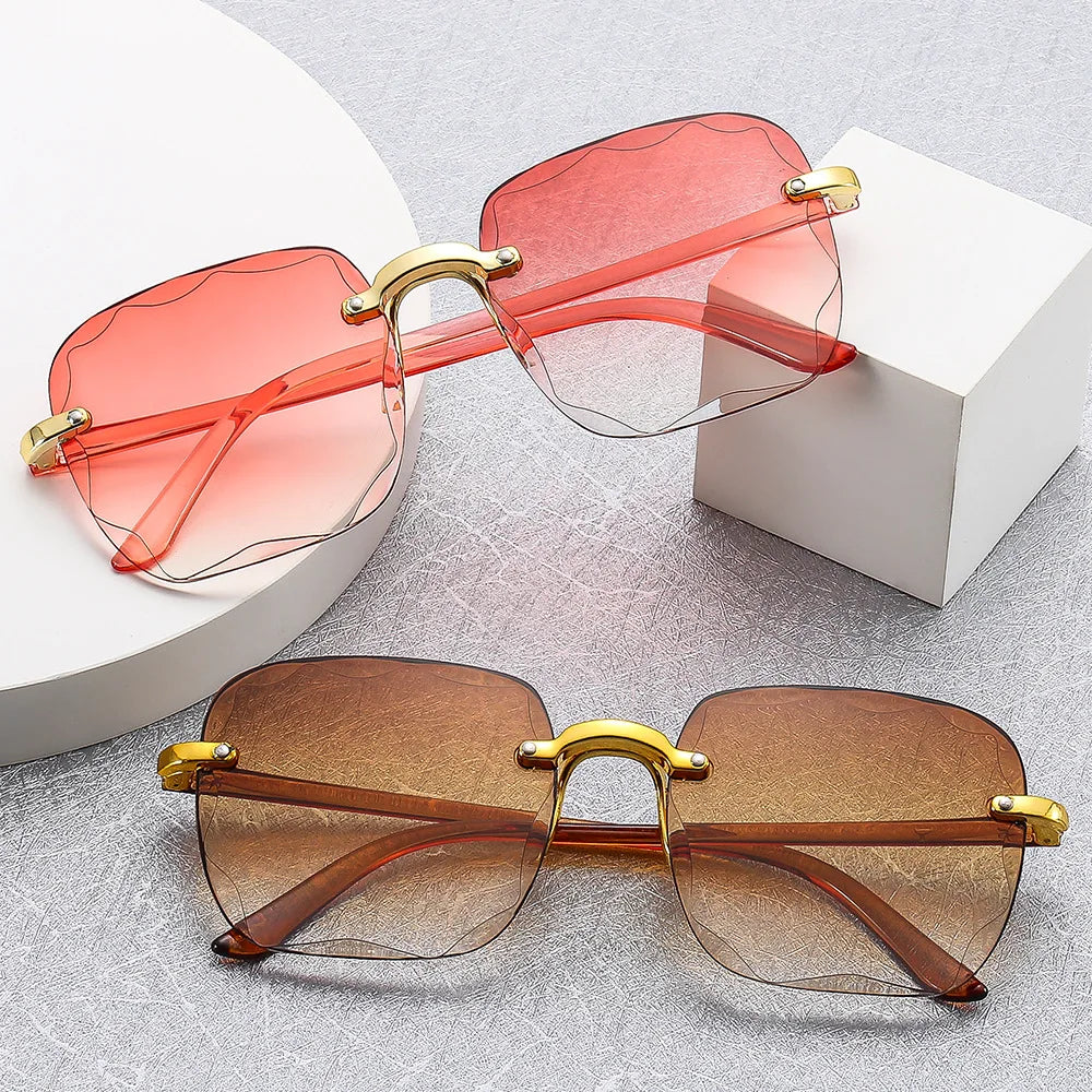 Rimless Women's Sunglasses Fashion