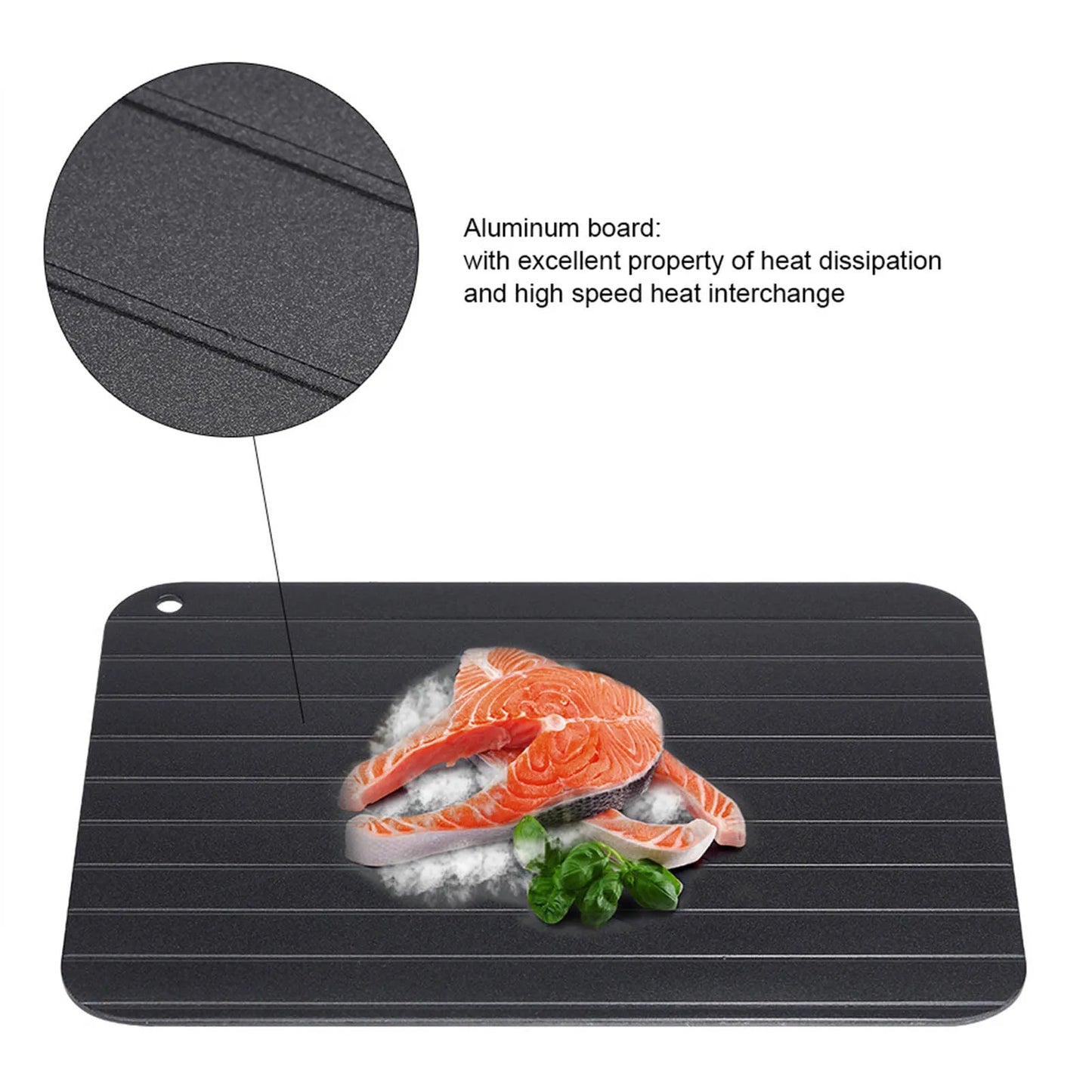 Metal Aluminum Fast Safe Food Meat Defrosting