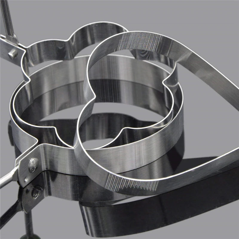 Egg Mold Ring Stainless Steel Round