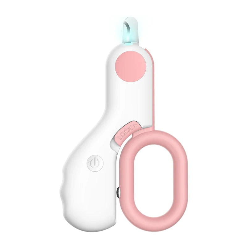 LED Light Cat Dog Nail Clipper Cutter