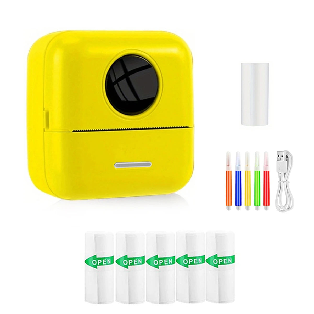 Mini Portabl Printer Inkless Sticker Maker