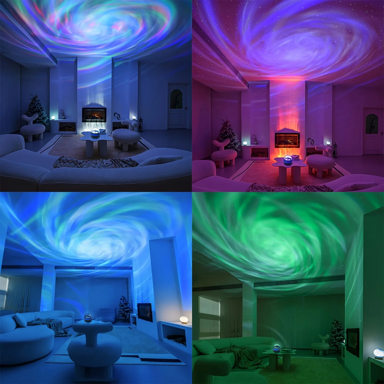 Starry Sky Galaxy Lamp Projector LED
