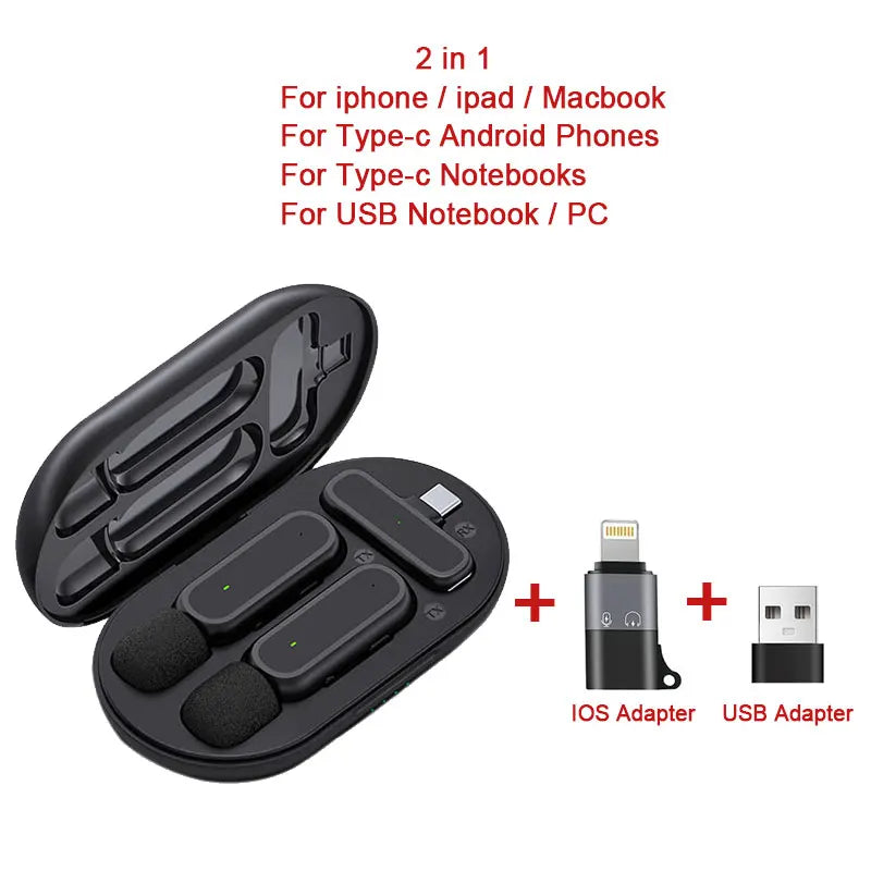 Lapel Wireless Microphone Collar Lavalier