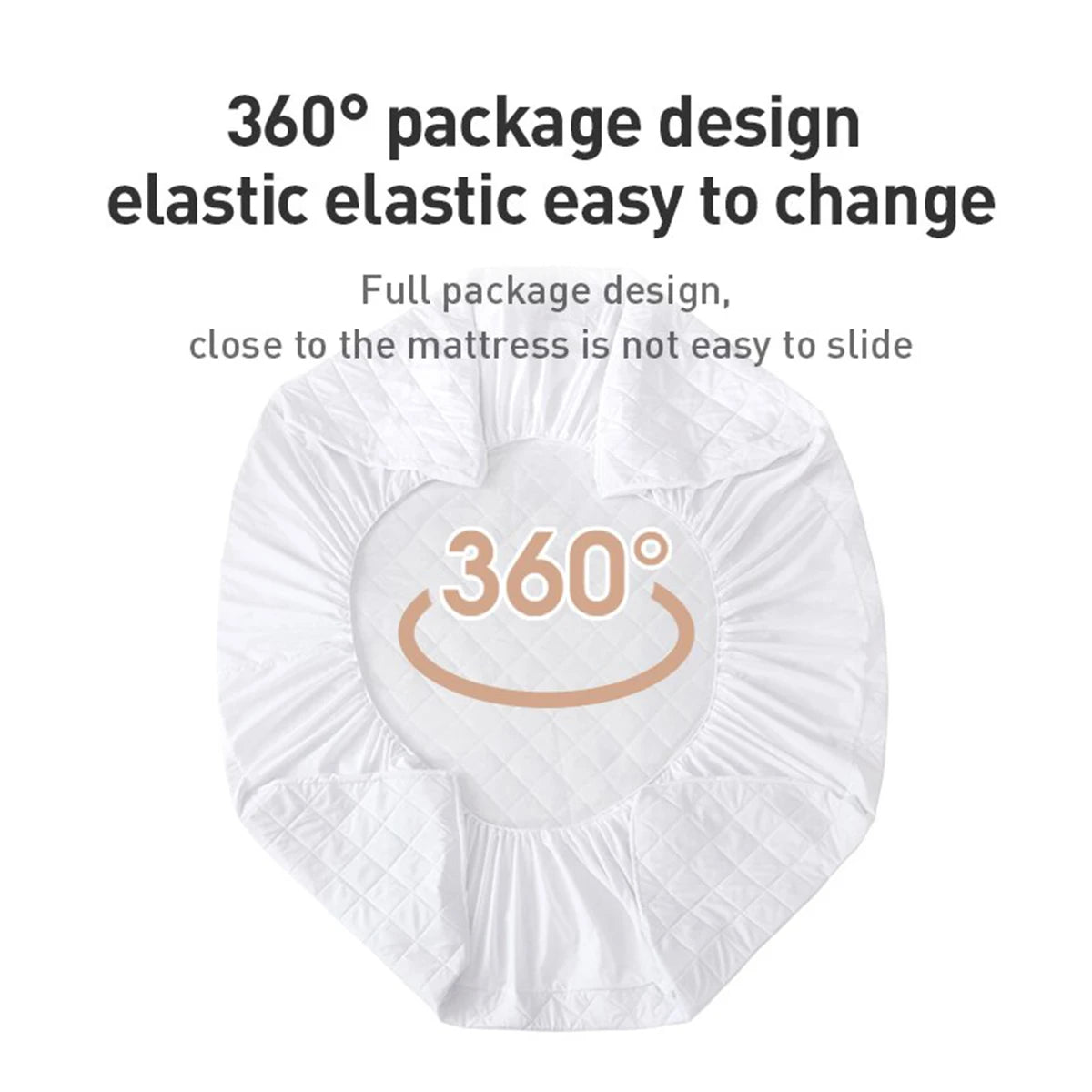 Waterproof Throw Mattress Cover Bed