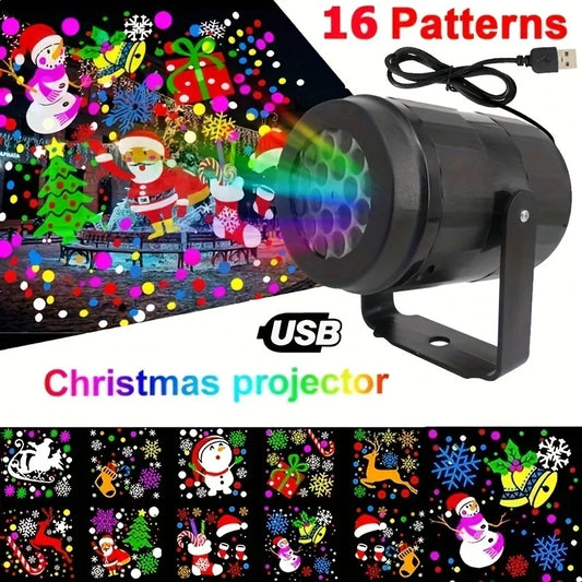 Snowflake Christmas Laser Projector Light