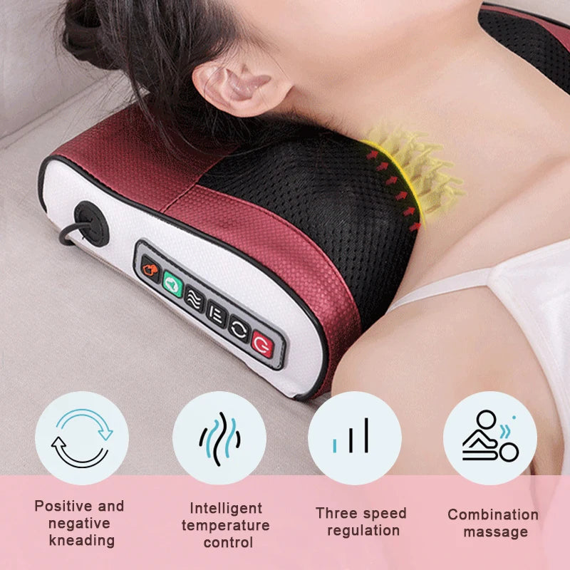 Cervical Neck Massage Pillow Waist Massage Deep Tissue