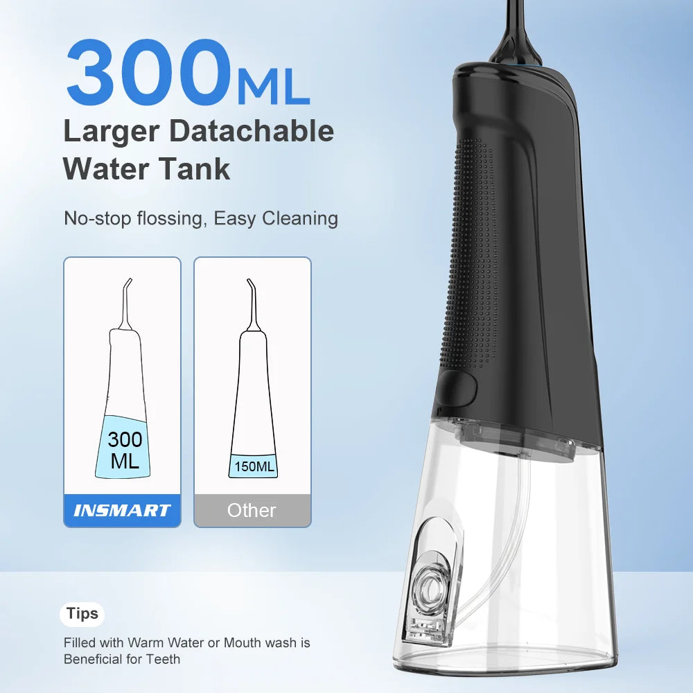 INSMART Oral Irrigator Dental Water Flosser Teeth Whitening