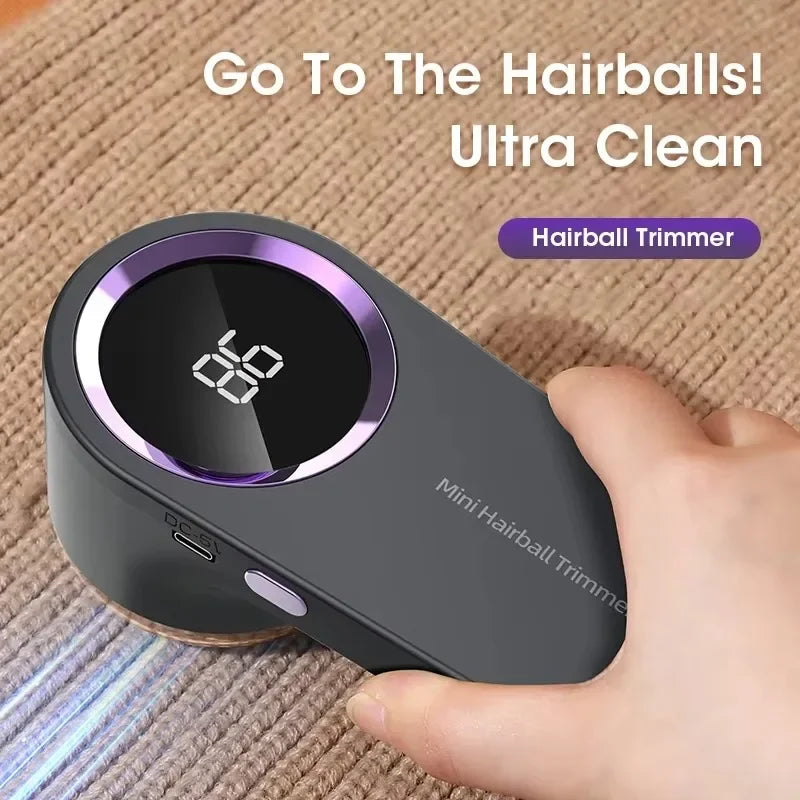 Household Hair Ball Trimmer with LED Display
