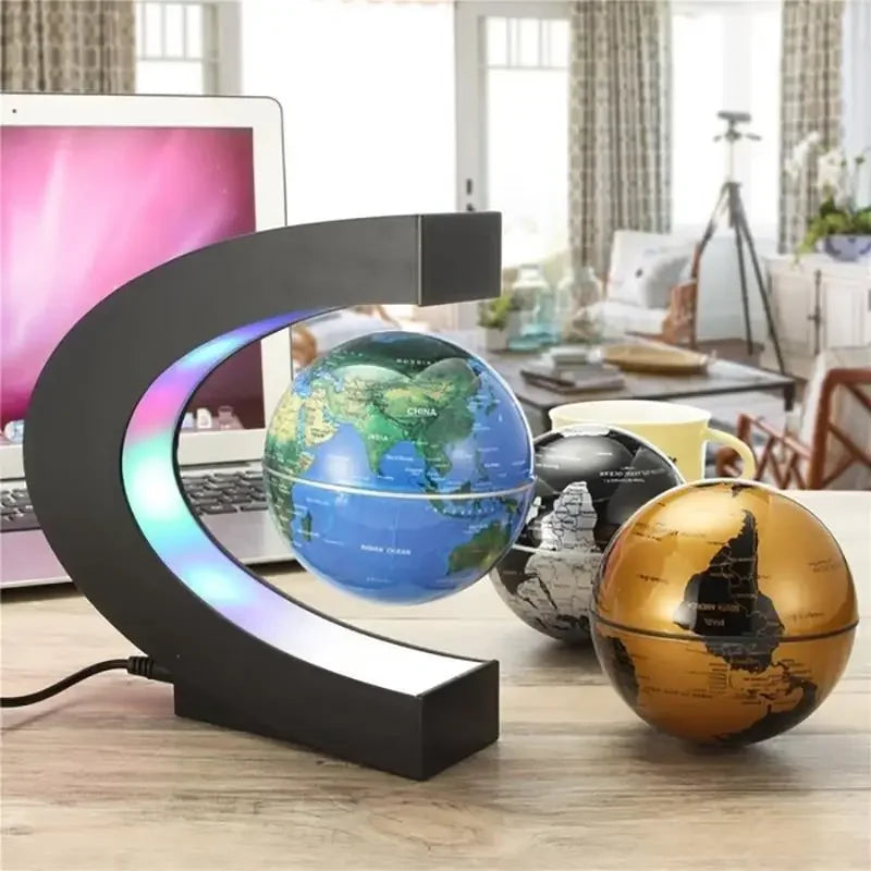 Magnetic Floating Levitation Globe LED World