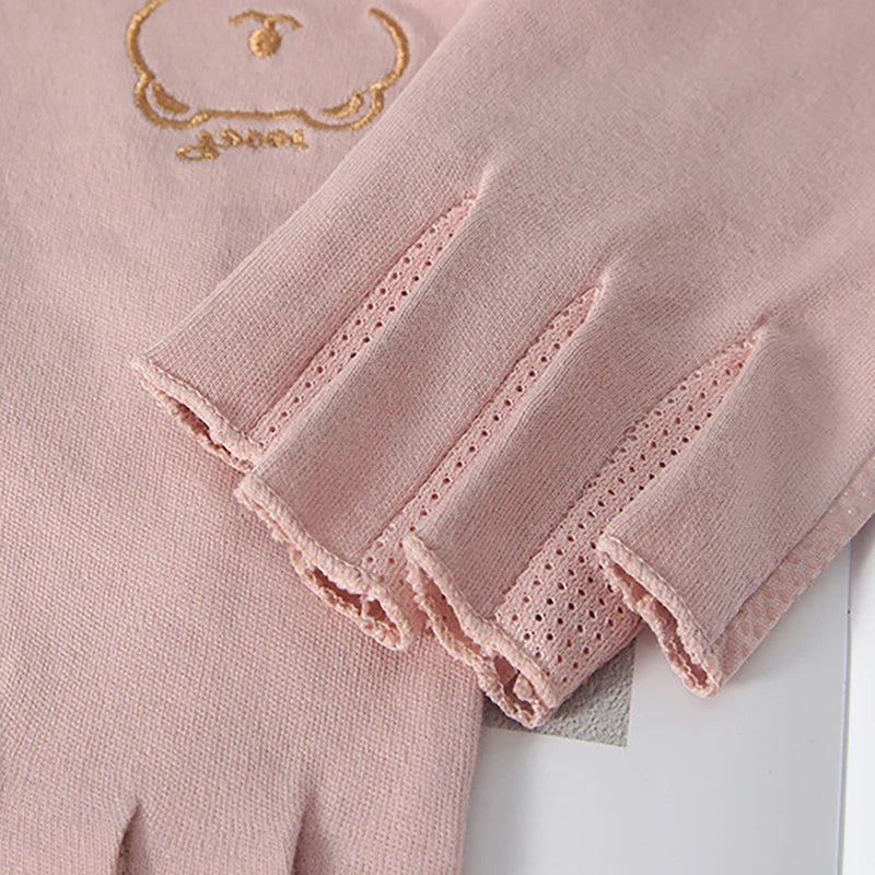 1 Pair Anti UV Nail Gloves