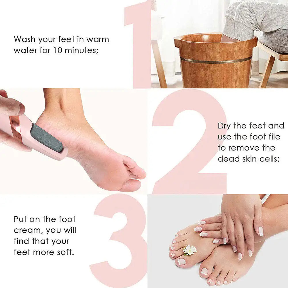 Rechargeable Electric Callus Remover Cordless
