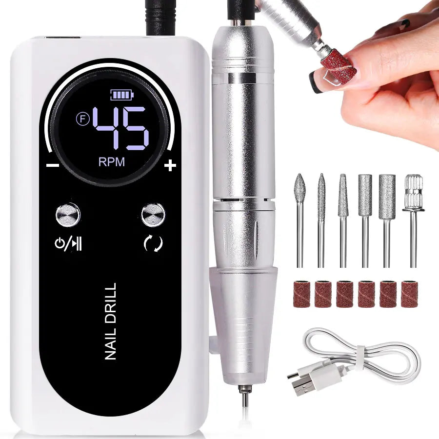 portable nail drill machine