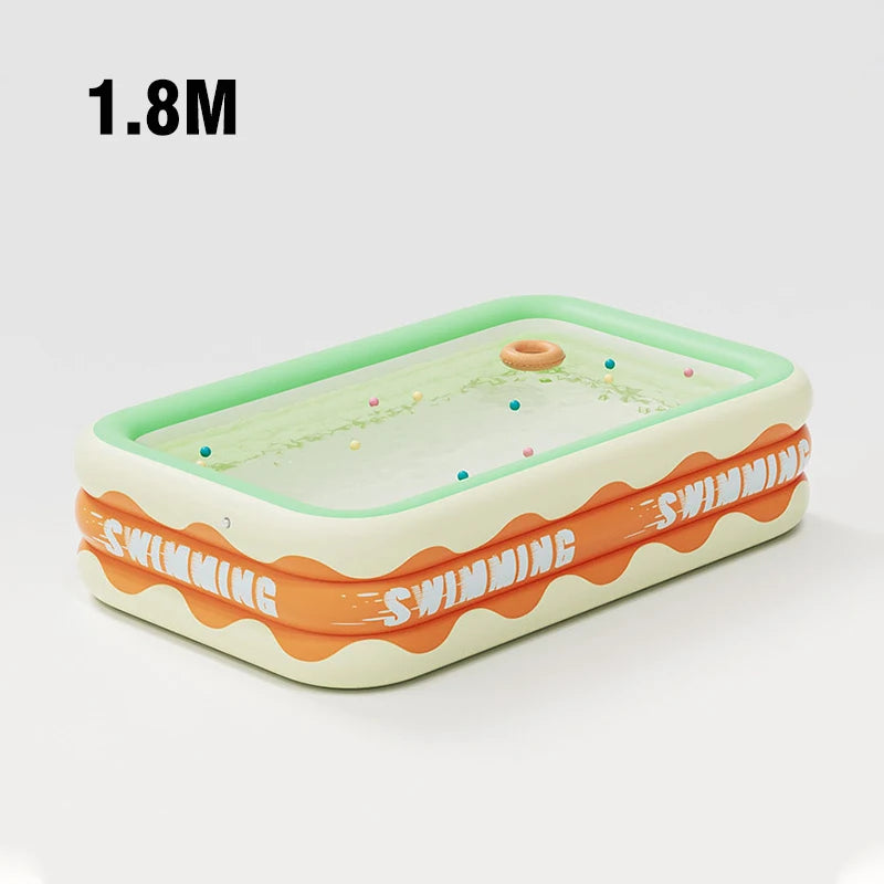 Large Family Inflatable Swimming Pool