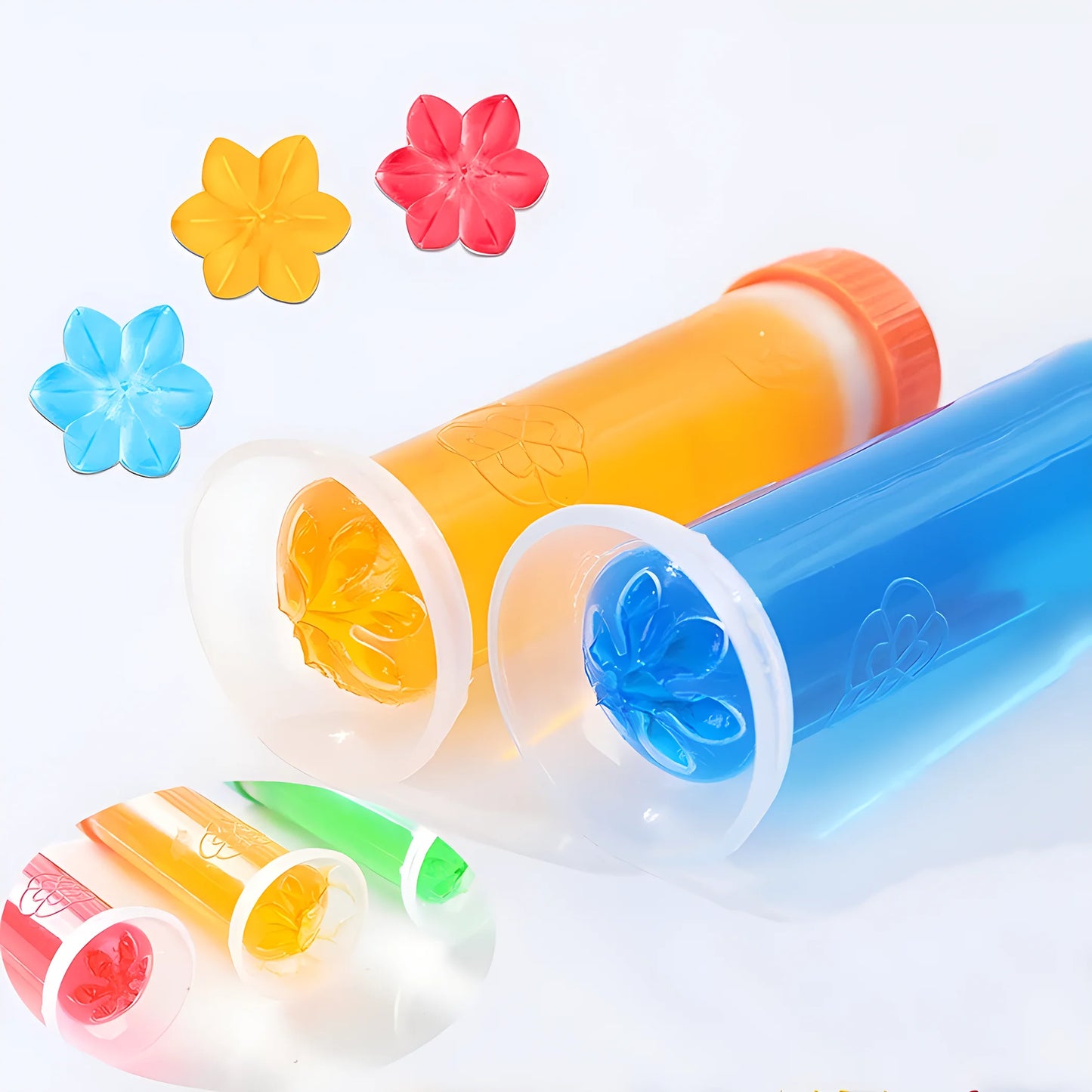 Flower Toilet Cleaner Gel