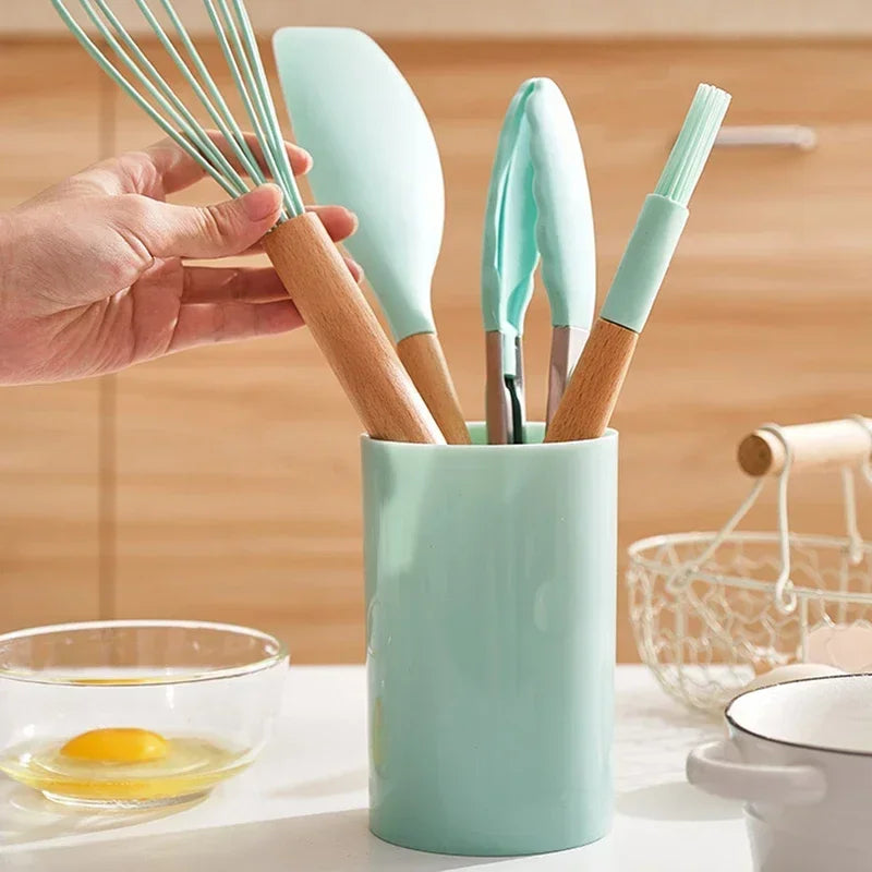 12PCS Silicone Kitchen ware