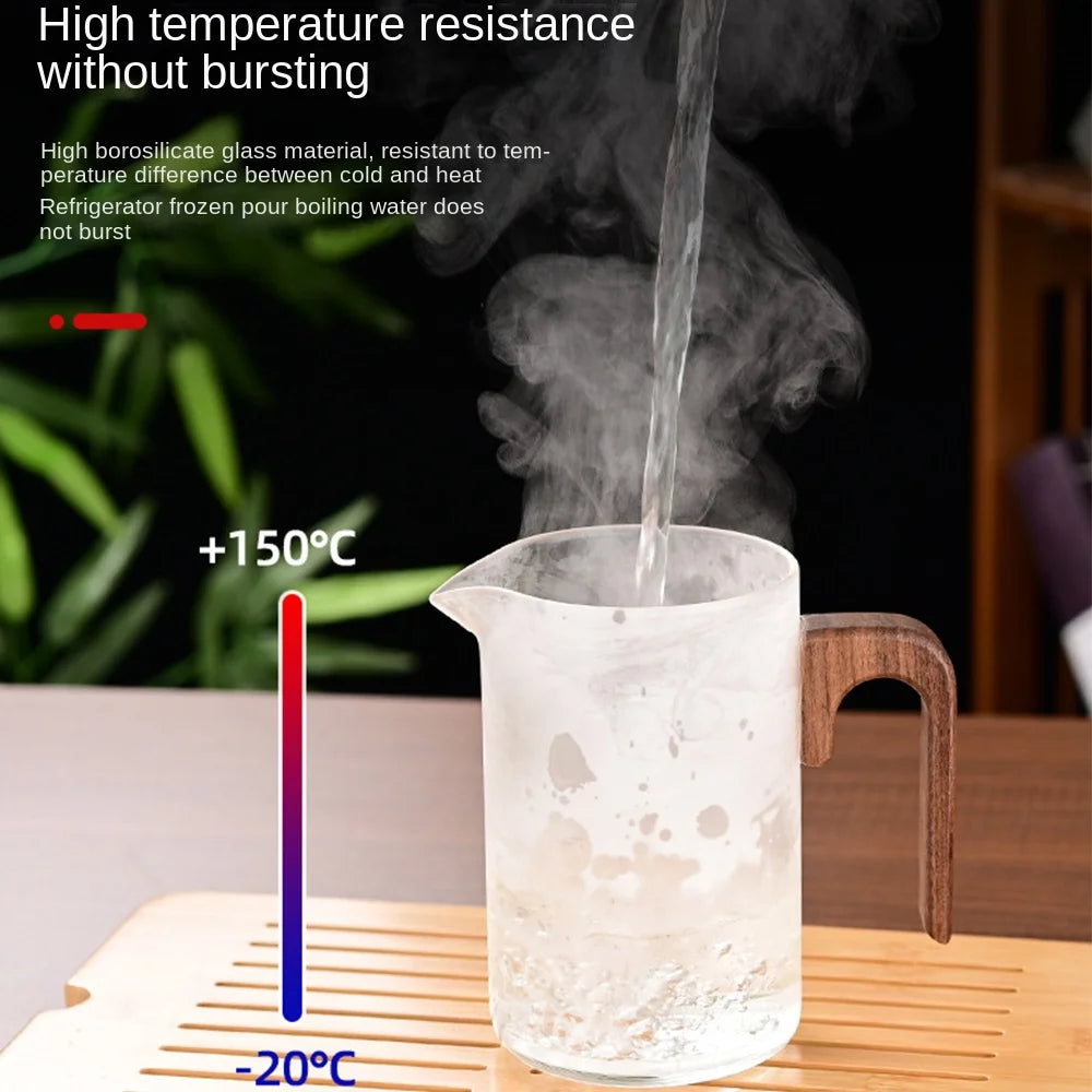 Tea Separation Filtration Glass Teapot