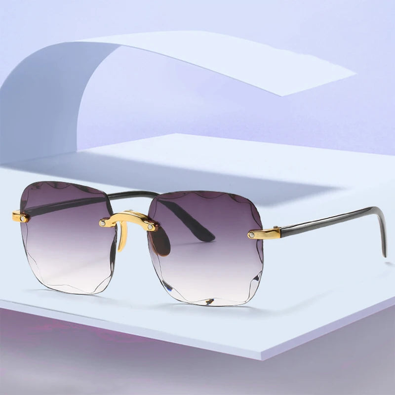 Rimless Women's Sunglasses Fashion