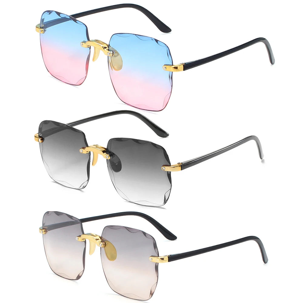 Rimless Women's Sunglasses Fashion