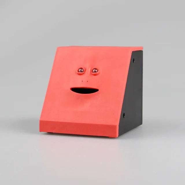 Human Face Piggy Bank Box Saving