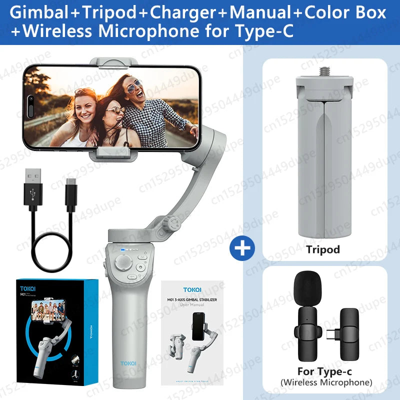 Handheld Gimbal Stabilizer Selfie